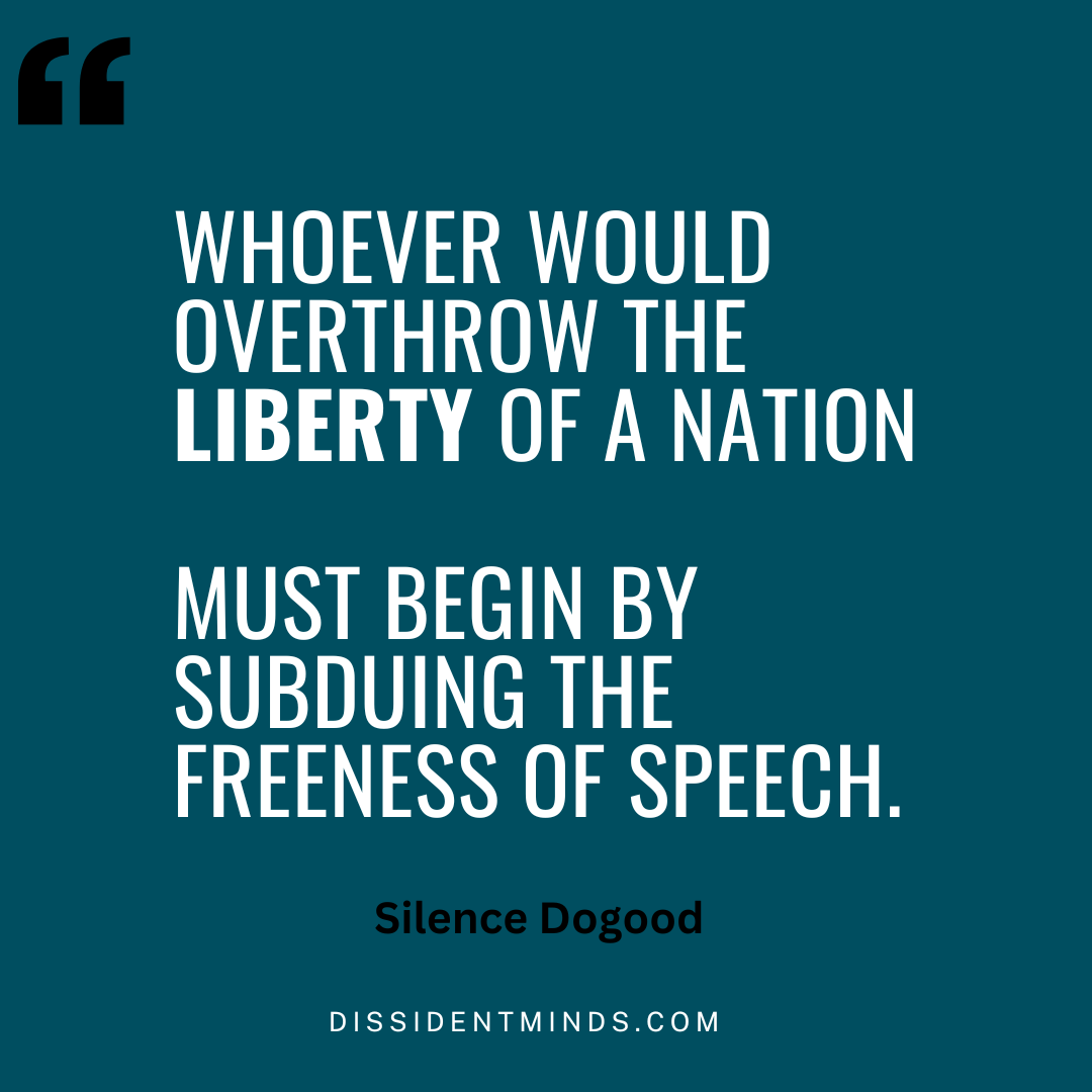 dissidentaf's tweet image. We&apos;re building a community of freethinkers.  Follow our startup journey here. 💙🤍