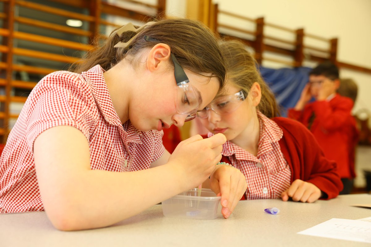 Yesterday, our Y5s, plus pupils from local primary schools, enjoyed a History Mystery workshop held by <a href="/TiE4STEM/">ThinkersInEducation</a>  💀🧬 Their mission was to use scientific clues and experiments to identify a mysterious historical figure, whose skeletal remains were recently unearthed...
