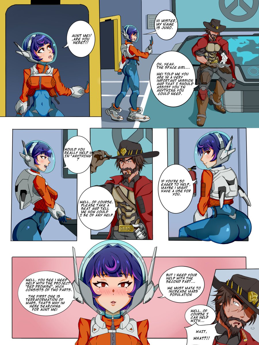 JiganshiArt's tweet photo. Old Overwatch comic (3/?) https://t.co/Bjt2yR1CXj