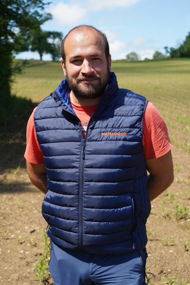 Fier de nos adhérents engagés ! À 34 ans, Jérémy Lauda vient de recevoir un prix FADUNA pour son projet de maïs régénératif Classe A — une première en France, menée en partenariat avec VEGA* Maïsadour 👏