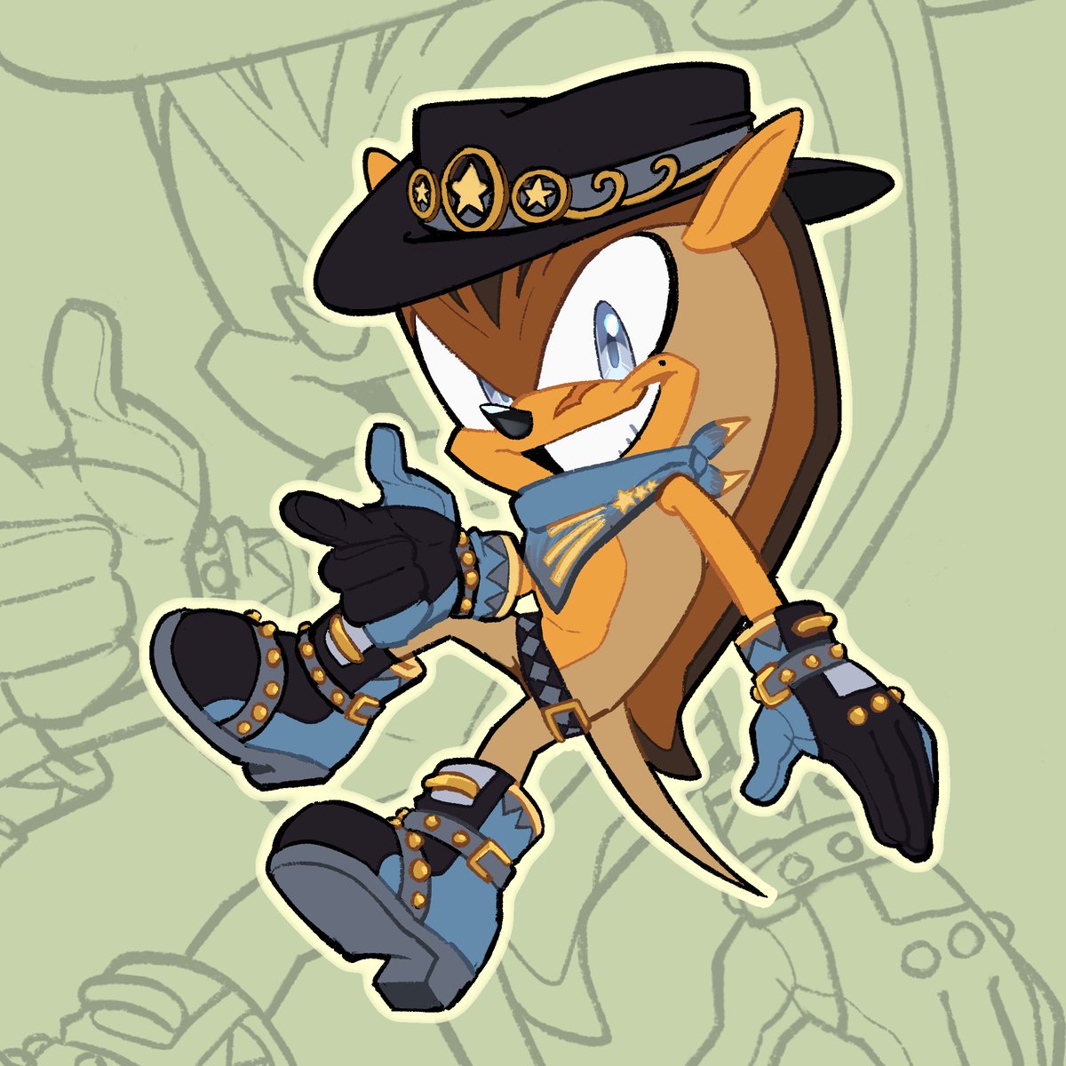Do my designs feel like they’d belong in the Sonic cast? 

I’m trying to get better at making them feel like they’d belong, I want to keep improving on that as time goes on!