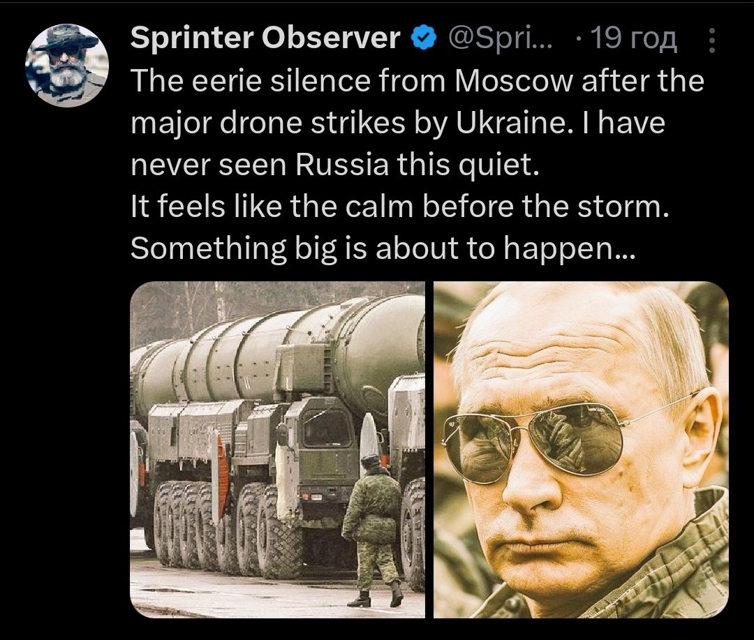 Actually, it's because they shat their pants and don't know what to do.

It's probably bad for Ukraine if they are taking their time to think things through, but don't expect some kind of superweapon power-up animation.

Also, they have been hitting Ukraine all these days.