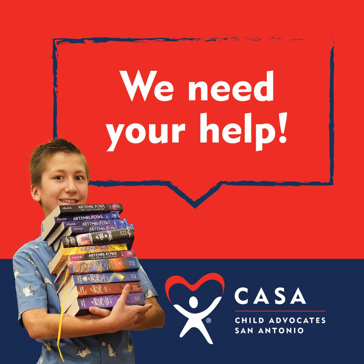 Over 2,000 children in Bexar County need your support. Make a difference in a child's life as a CASA volunteer Advocate. No special background needed—just a heart for helping.
CASA provides all the training and support you need! Learn how to volunteer at casa-satx.org/become-a-casa-…