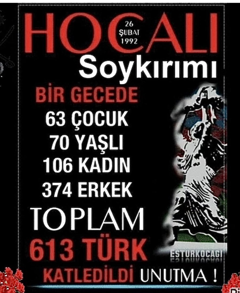 Didem Sadeler (@didemsadeler) on Twitter photo <a href="/TurkcuPaylasim/">Türkçü Paylaşım</a> Söyleyene bakın! Duyun da inanmayın! Canlı canlı 13 yaşındaki Azerbaycanlı çocuğu işkence ile derisini yüzerek öldüren daha sonra da yazdığı kitapda yazan cani Zori Balayan kadar gaddar mıyız acaba?
Savaş hukukunda bile yeri yok… <a href="/TurkcuPaylasim/">Türkçü Paylaşım</a> Söyleyene bakın! Duyun da inanmayın! Canlı canlı 13 yaşındaki Azerbaycanlı çocuğu işkence ile derisini yüzerek öldüren daha sonra da yazdığı kitapda yazan cani Zori Balayan kadar gaddar mıyız acaba?
Savaş hukukunda bile yeri yok…
