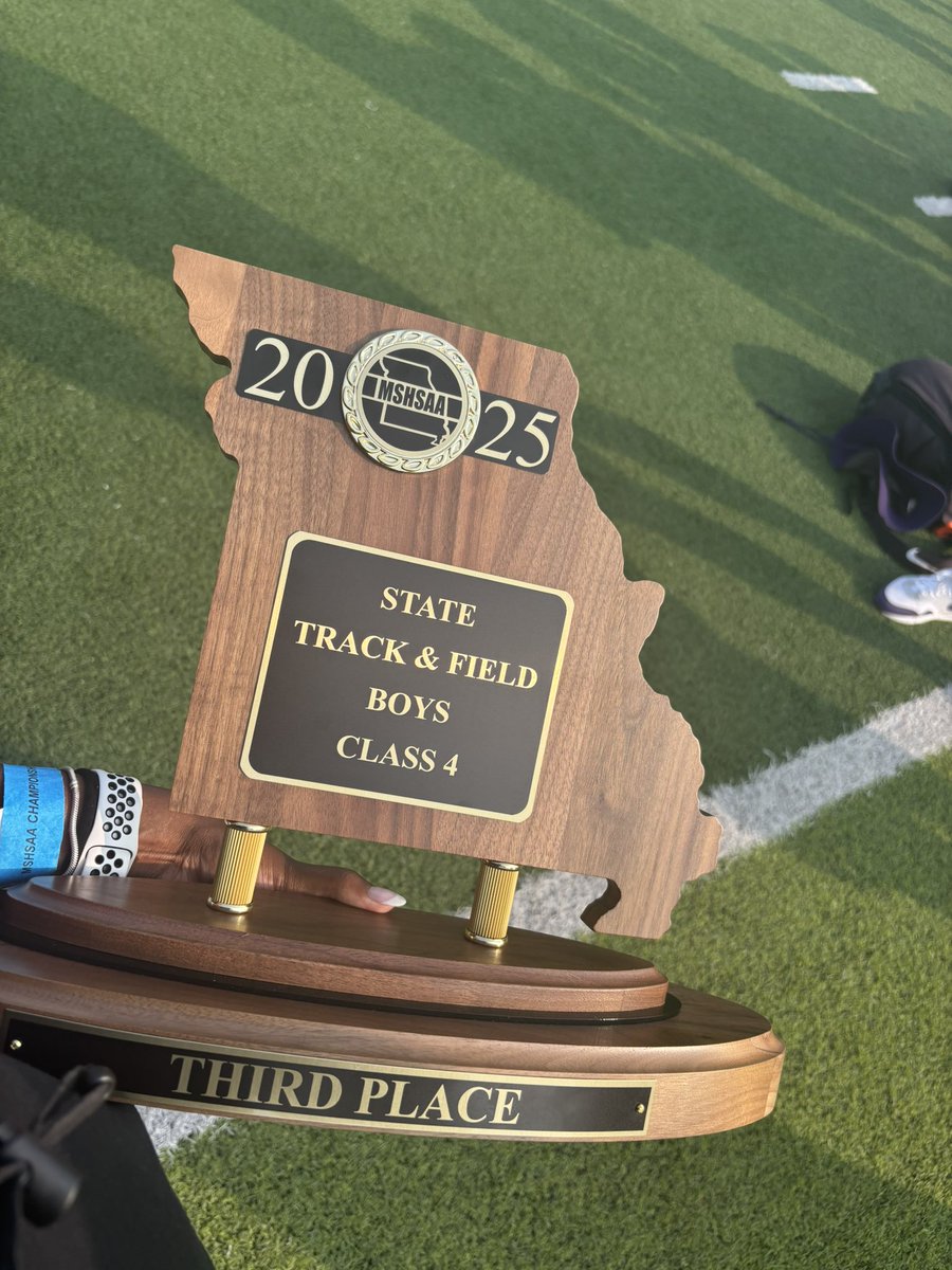 Congratulations to the Class 4 Boys Parkway North Track &amp; Field team on placing third overall.