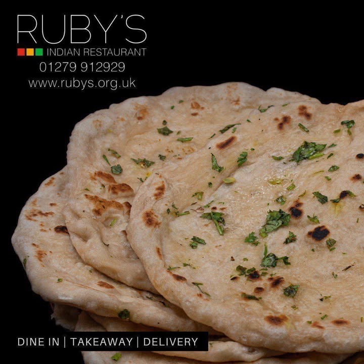 INDIAN BREAD - Indulge in the deliciousness of Ruby's freshly made Indian bread, available for dine-in, takeaway, and delivery! 🫓🥘🍛

rubys.org.uk

#FreshlyMadeIndianBread #DineIn #Takeaway #Delivery 🌟😀🇮🇳