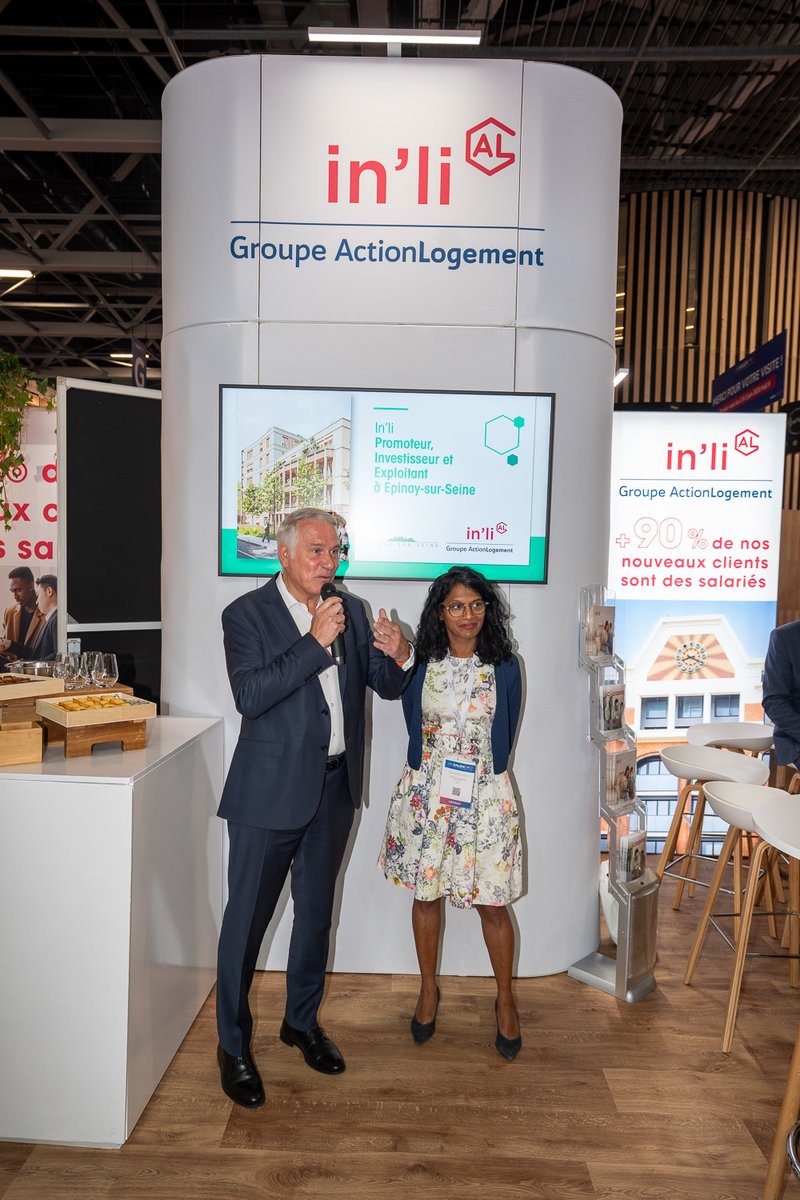 Ce matin au <a href="/salon_amif/">Salon de l'AMIF</a>, in’li a signé avec <a href="/epinaysurseine/">Épinay-sur-Seine</a> et <a href="/PlaineCommune/">Plaine Commune</a>, la cession de 3 ensembles fonciers permettant la création de futurs espaces publics majeurs au sein du Quartier la Source les Presles (zone <a href="/AnruOfficiel/">ANRU</a>)

+ d'infos 👉 bit.ly/43q04jz