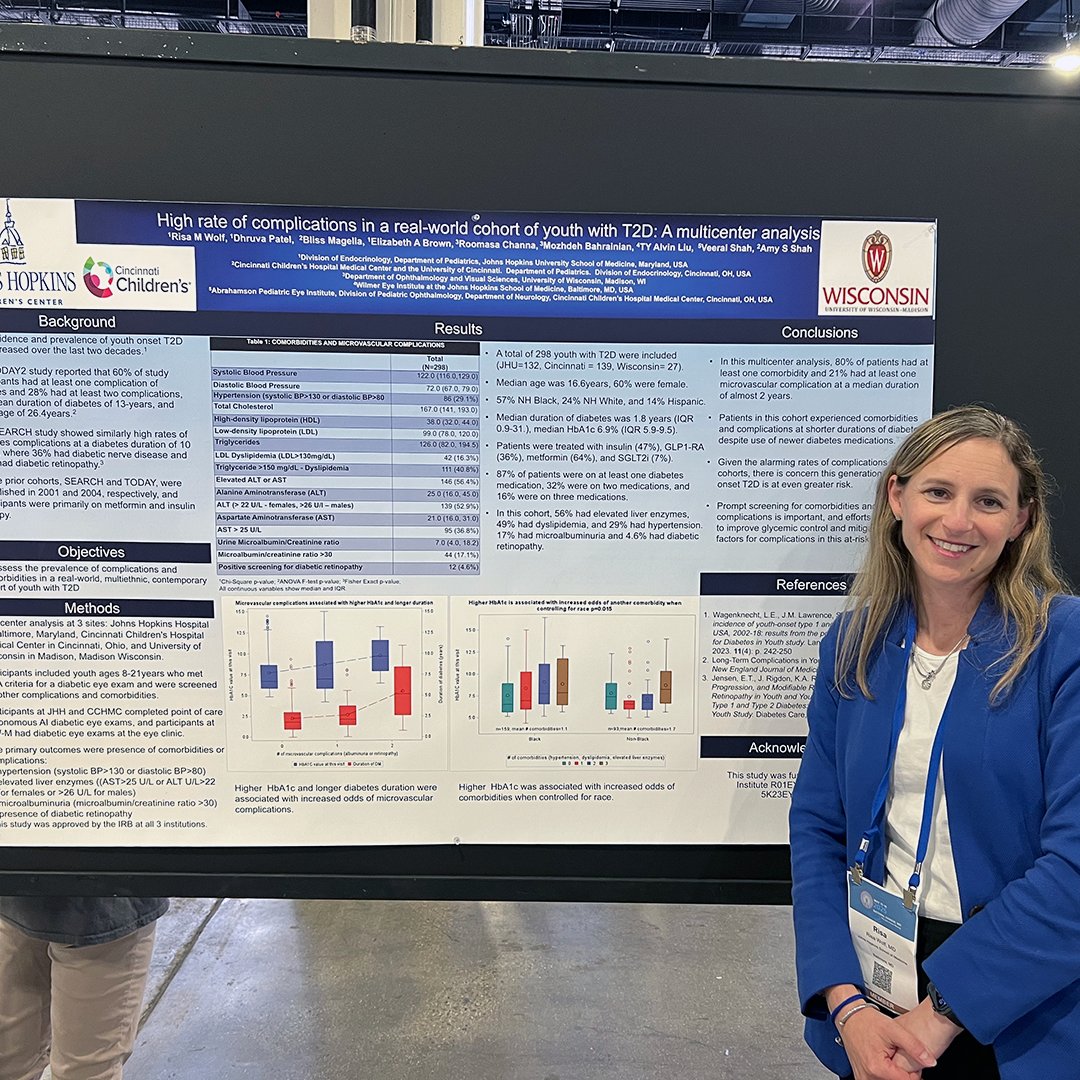 Earlier this month, team members from Johns Hopkins presented their latest research at the 2025 <a href="/PedsEndoSociety/">PES</a> Annual Meeting in National Harbor.   

Check out these photos from the event!  

#PedsEndo2025 #KidsHealth