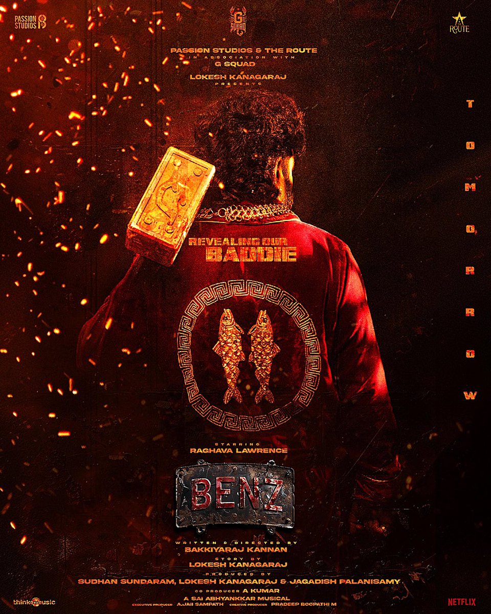 offl_Lawrence's tweet image. You are ‘N’ot Ready for this.
That’s it. That’s the clue 😉
#BenzCastReveal Tomorrow 💥
@GSquadOffl @PassionStudios_ @TheRoute @Dir_Lokesh @Jagadishbliss @Sudhans2017 @bakkiyaraj_k @SaiAbhyankkar
@gouthamgdop @philoedit @jacki_art @actionanlarasu @PradeepBoopath2…