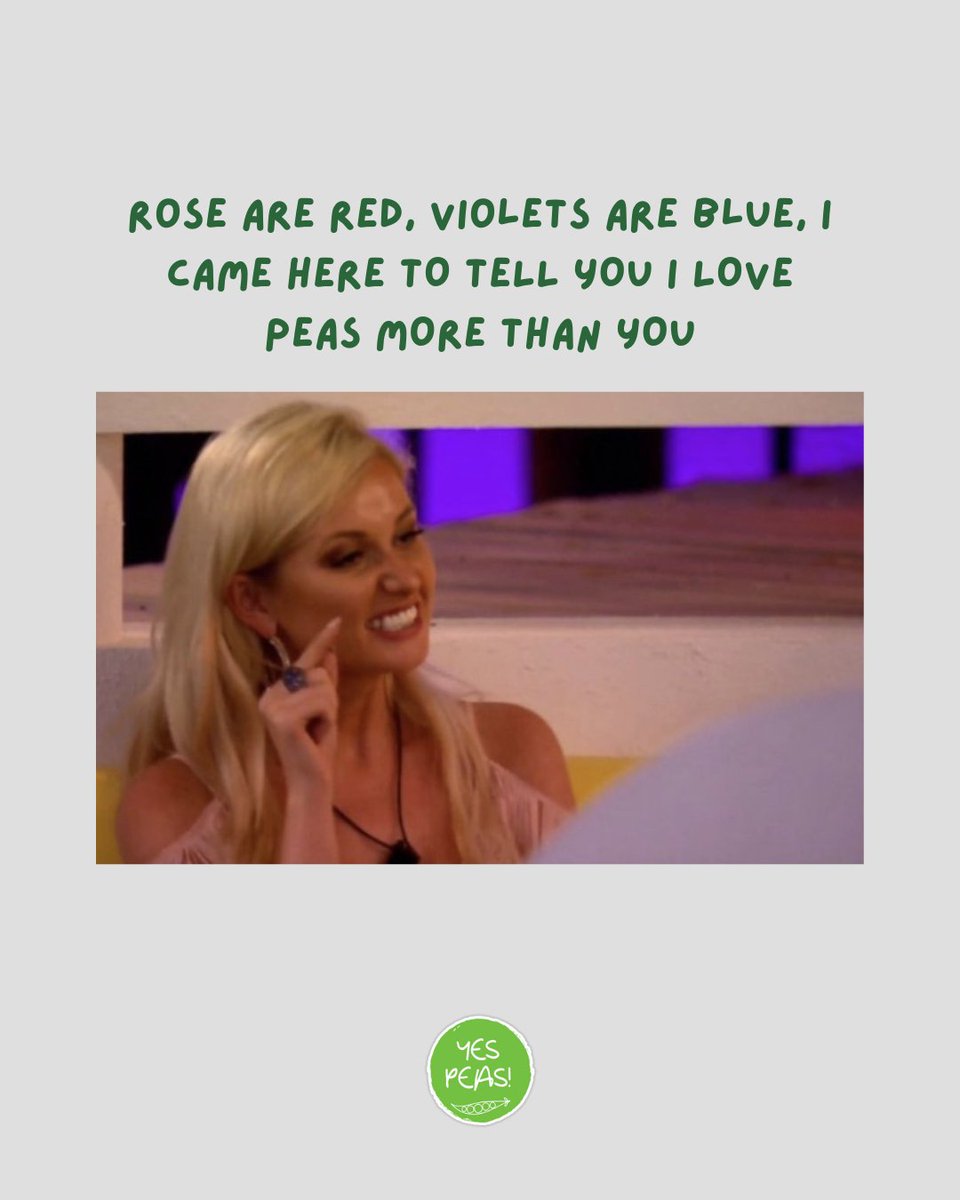 Peas have entered the chat...  📱

#loveisland #peas #summeroflove #memeoftheday