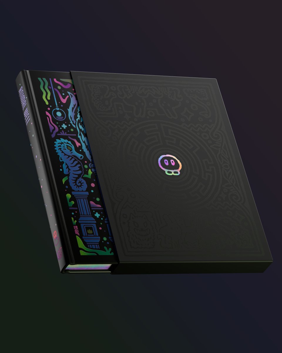 Lost In Cult (@lostincult) on Twitter photo Hold your UV Lantern to Animal Well: Design Works Deluxe Edition's slipcase to reveal its intricate, labyrinthine design from <a href="/Dreweyes/">dreweyes 🎨</a>.
Deluxe Edition also features pin badges, infinite looping cassette, art prints & more.
Deluxe pre-orders end 1 July lostincult.co.uk/animalwell Hold your UV Lantern to Animal Well: Design Works Deluxe Edition's slipcase to reveal its intricate, labyrinthine design from <a href="/Dreweyes/">dreweyes 🎨</a>.
Deluxe Edition also features pin badges, infinite looping cassette, art prints & more.
Deluxe pre-orders end 1 July lostincult.co.uk/animalwell