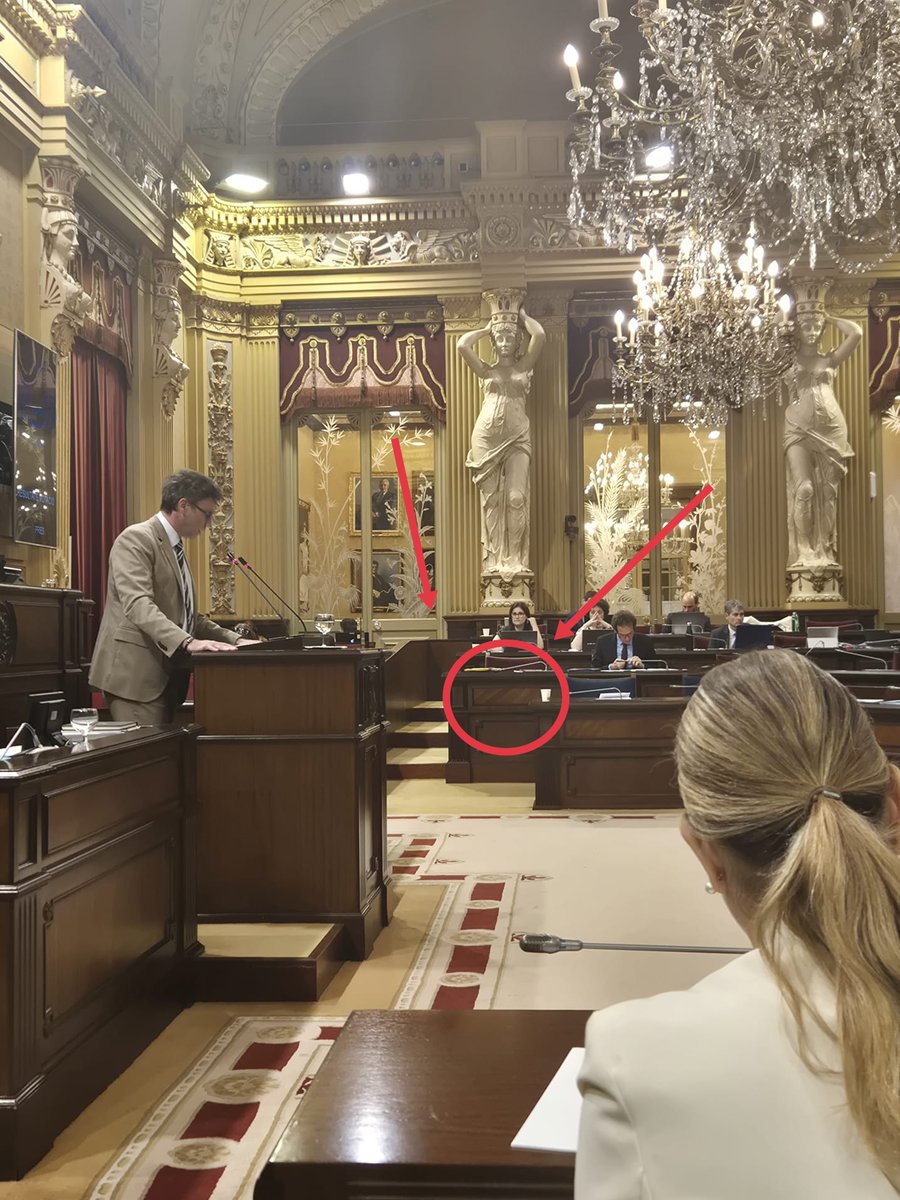 On es el sr. Negueruela, portaveu PSIB i flamant candidat a Alcalde de Palma, quan es debat a Parlament, Decret Llei de mesures extraordinàries per capitalitat Palma, Eivissa, Menorca? No l' interessa ??🫣 El sr. Martínez actual Batle de Palma ho ha lluitat i sí assisteix.