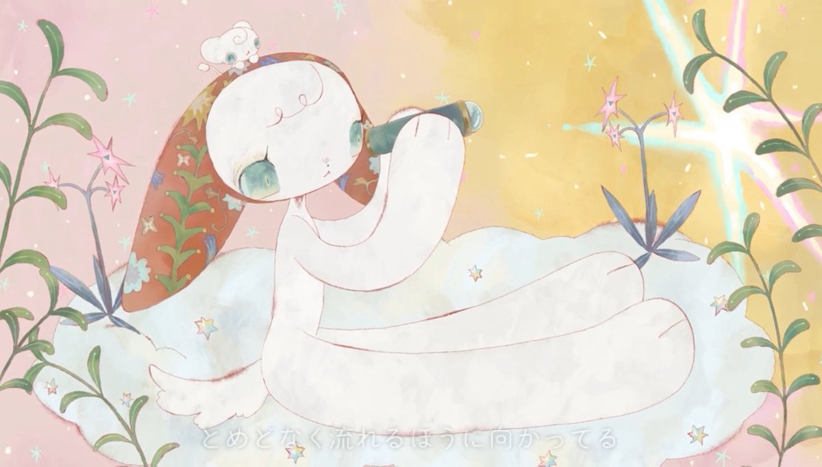 絶対見て欲しいのですが…
yunosame様の楽曲luminousのlyric videoにもイラストを描かせていただきました！
動画を作成してくださったcoxcs様がキャラクターを可愛く動かしてくださってます😢💘
是非ご覧ください！

yunosame &amp; Tomggg - luminous (Lyric video) youtu.be/VOof0FyXA4A?si…