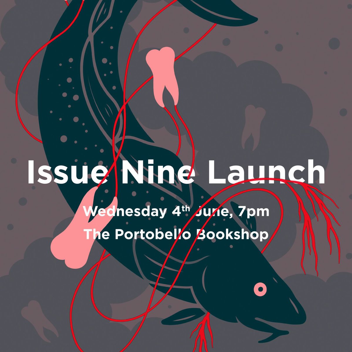 Extra Teeth (@extrateethmag) on Twitter photo TOMORROW!
Join us in <a href="/PortyBooks/">The Portobello Bookshop</a> tomorrow to launch Issue Nine of Extra Teeth! We have a bumper evening of readings from <a href="/NazaretRanea/">Nazaret Ranea</a> <a href="/julie_galante/">Julie Galante</a> and <a href="/JacquesTsiantar/">Jacques Tsiantar (he/him)</a> & delectable wines from <a href="/SmithandGert/">Smith & Gertrude</a> 🍷 TOMORROW!
Join us in <a href="/PortyBooks/">The Portobello Bookshop</a> tomorrow to launch Issue Nine of Extra Teeth! We have a bumper evening of readings from <a href="/NazaretRanea/">Nazaret Ranea</a> <a href="/julie_galante/">Julie Galante</a> and <a href="/JacquesTsiantar/">Jacques Tsiantar (he/him)</a> & delectable wines from <a href="/SmithandGert/">Smith & Gertrude</a> 🍷