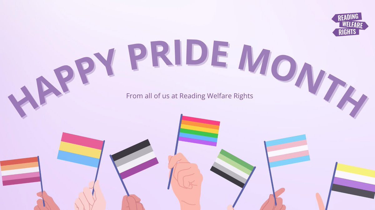 Happy Pride Month from Reading Welfare Rights! 🌈💖  

This month, we celebrate love, identity, and the strength of the LGBTQ+ community. At Reading Welfare Rights, we're committed to creating a world where everyone feels safe, accepted, and empowered.

#PrideMonth #LoveIsLove