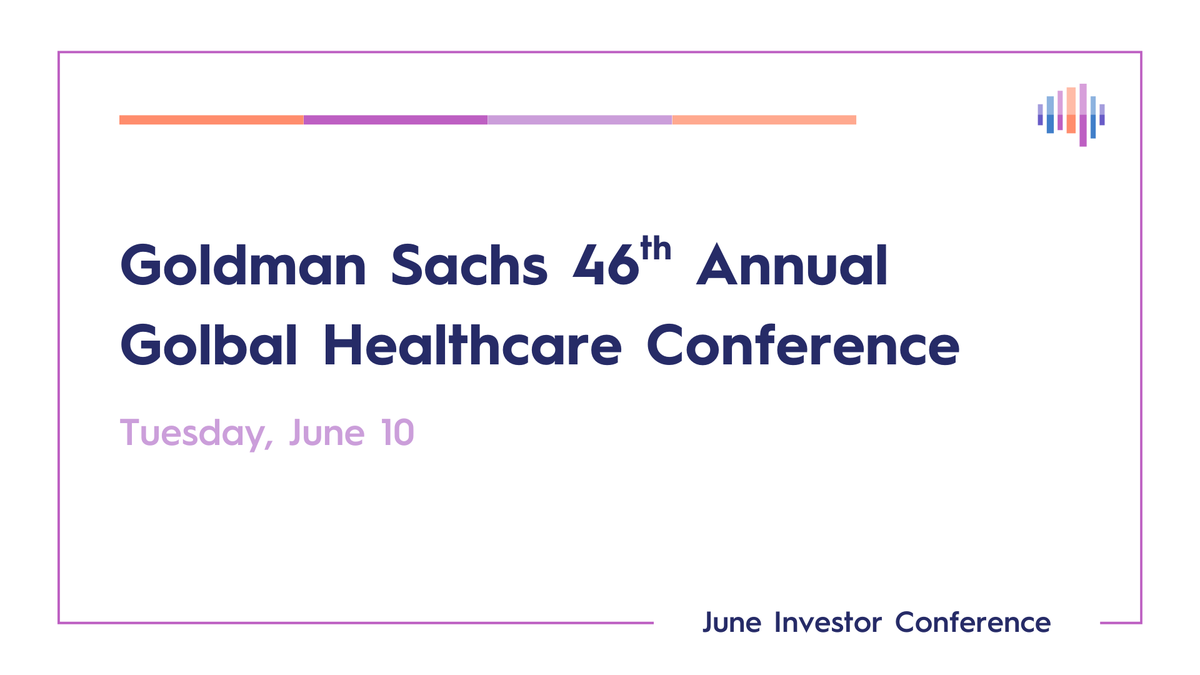 Alector (@alectortx) on Twitter photo Our team is looking forward to participating in the upcoming <a href="/GoldmanSachs/">Goldman Sachs</a> Healthcare Conference. Join us on Tuesday, June 10th at 8:40 a.m. ET for a fireside chat featuring members of our management team. Learn more: bit.ly/4kzr4mE
$ALEC Our team is looking forward to participating in the upcoming <a href="/GoldmanSachs/">Goldman Sachs</a> Healthcare Conference. Join us on Tuesday, June 10th at 8:40 a.m. ET for a fireside chat featuring members of our management team. Learn more: bit.ly/4kzr4mE
$ALEC