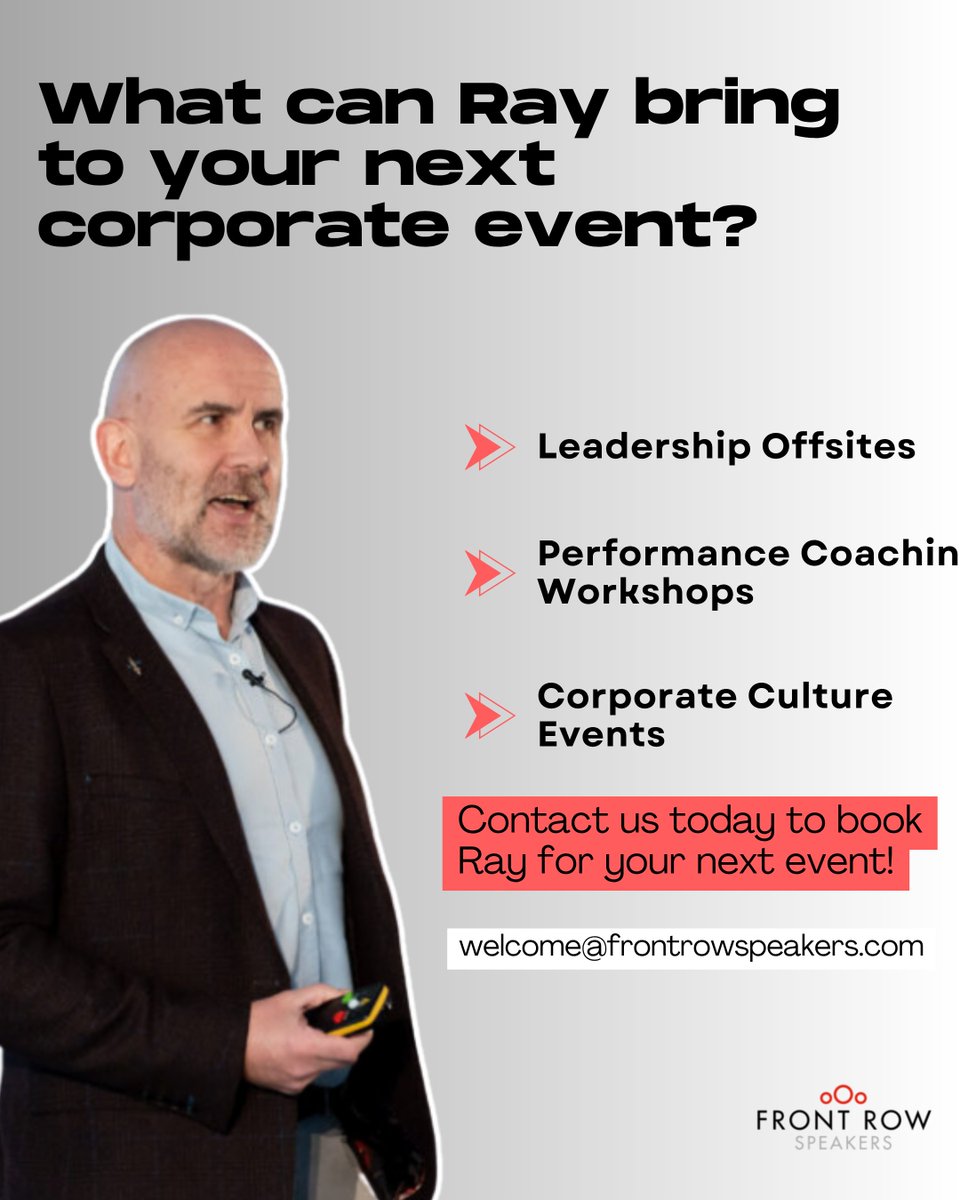 Front Row Speakers (@frspeakers) on Twitter photo 💥 Ray Goggins – Special Forces veteran & host of Uncharted – delivers raw, powerful insights on resilience, elite teams, & pressure leadership.
🔗 Link in bio
📧 welcome@frontrowspeakers.com
#wednesdaymotivation #RayGoggins #KeynoteSpeaker #Leadership 💥 Ray Goggins – Special Forces veteran & host of Uncharted – delivers raw, powerful insights on resilience, elite teams, & pressure leadership.
🔗 Link in bio
📧 welcome@frontrowspeakers.com
#wednesdaymotivation #RayGoggins #KeynoteSpeaker #Leadership