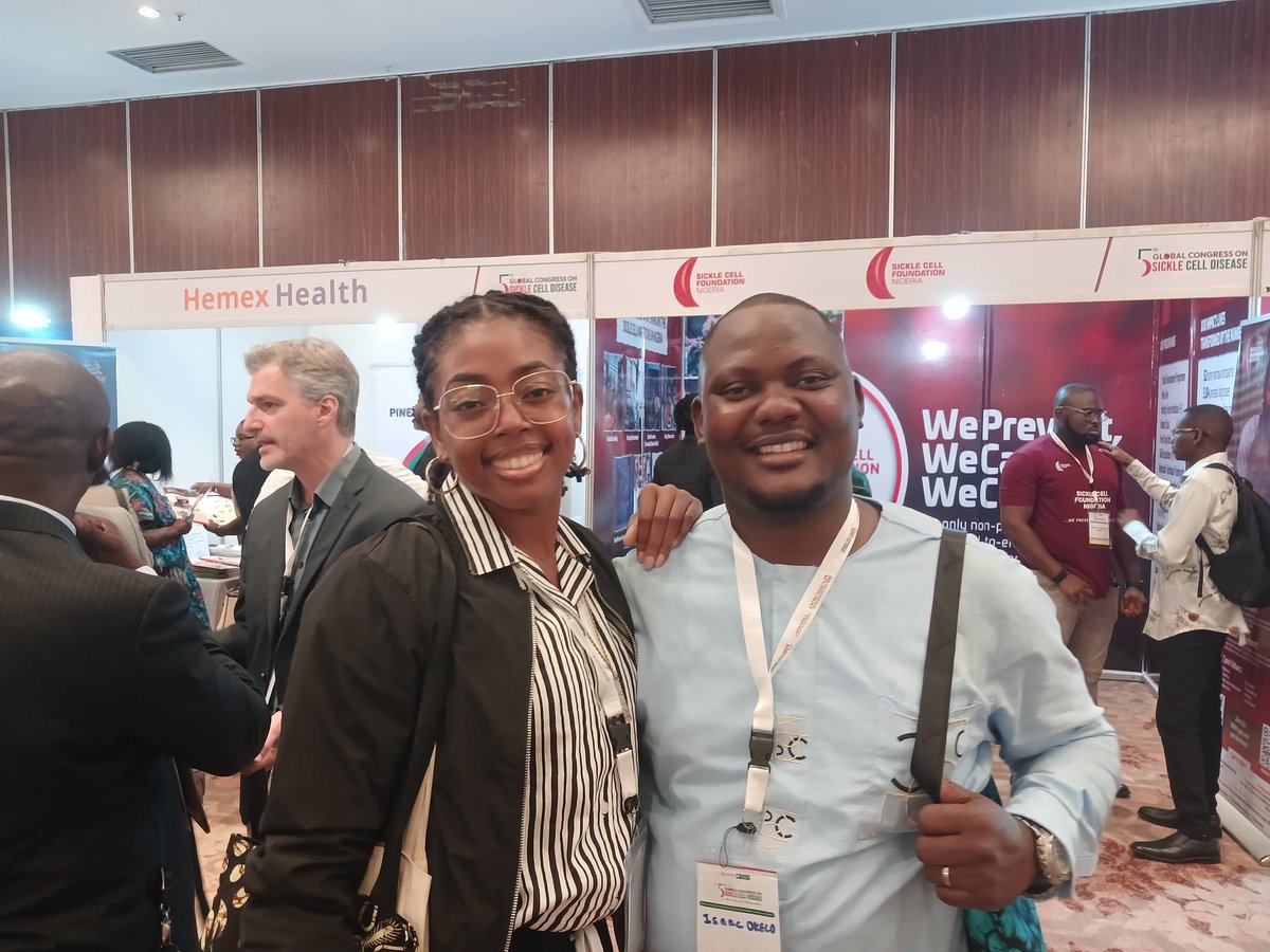 Isaacchamp1's tweet image. Happening now in Nigeria: I am honoured to join global leaders and changemakers at the Global Sickle Cell Congress in Abuja, Nigeria. Together, we are shaping the future of sickle cell advocacy, care, and innovation. #SickleCellAwareness #GlobalSickleCelll #HealthForAll