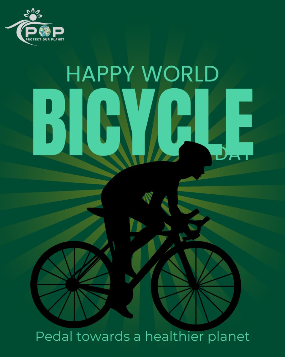 🗓️ 03 May | World Bicycle Day! 🚲🌍

We are celebrating the simple yet powerful #bicycle! 

Beyond reducing #carbon emissions and boosting #health, cycling also builds vibrant #communities and reduces #traffic congestion. It's a key step towards a #sustainable future!