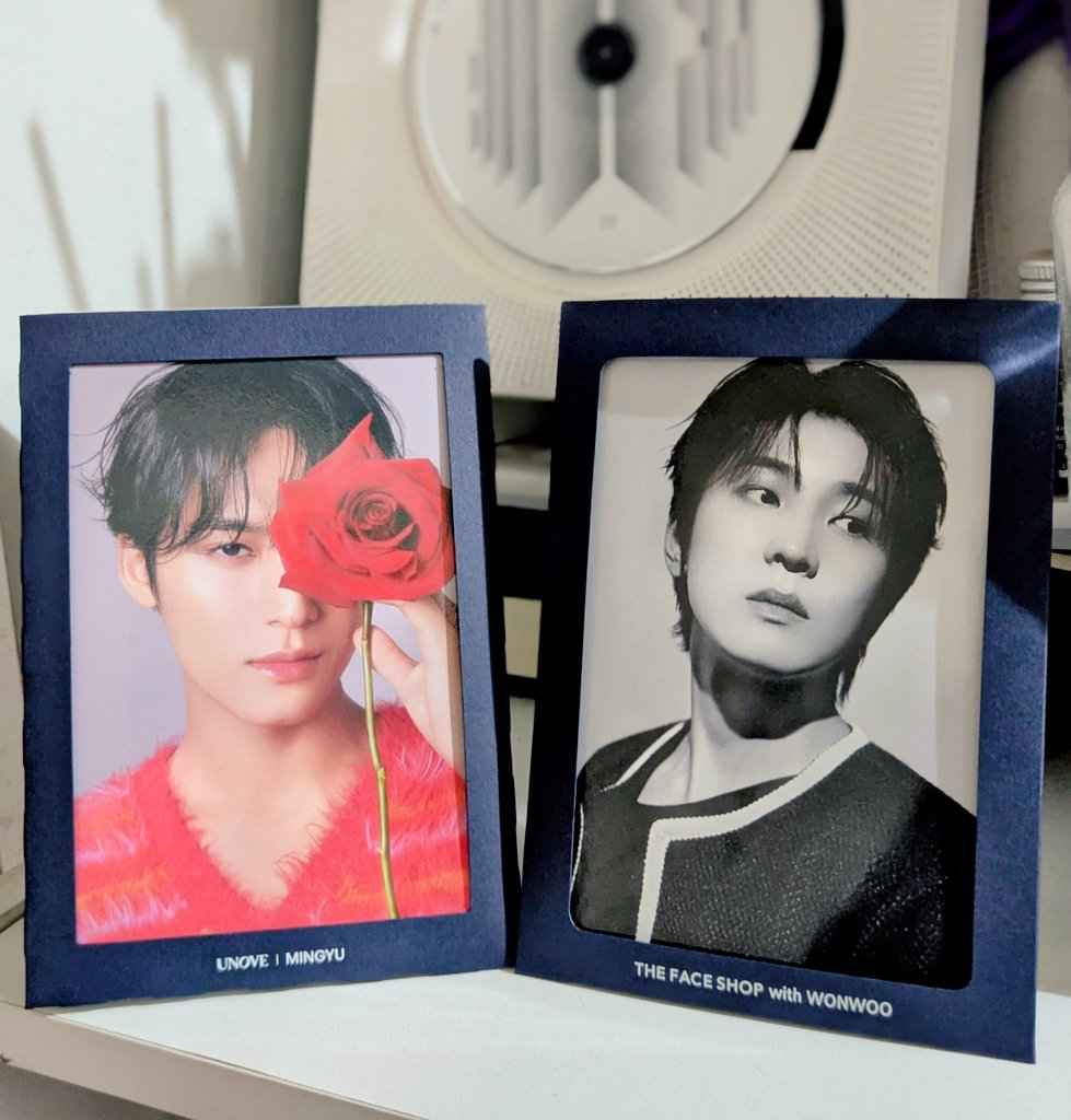 SleepingHazie's tweet photo. Uri Bittersweet 💜💚 #urijib #wonwoo #mingyu #faceshop #UNOVE @nini9yu_k https://t.co/fpnLcdF3aE