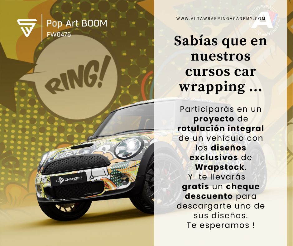 Si quieres conseguir acabos profesionales en la rotulación de vehículos y flotas comerciales, te esperamos en nuestra FORMACIÓN CAR WRAPPING
PRÓXIMA FORMACIÓN, DEL 16 AL 20 DE JUNIO 2025.
Más info y registros, link en bio o en:
altawrappingacademy.com/car-wrapping/

#carwrapping #CarWrap