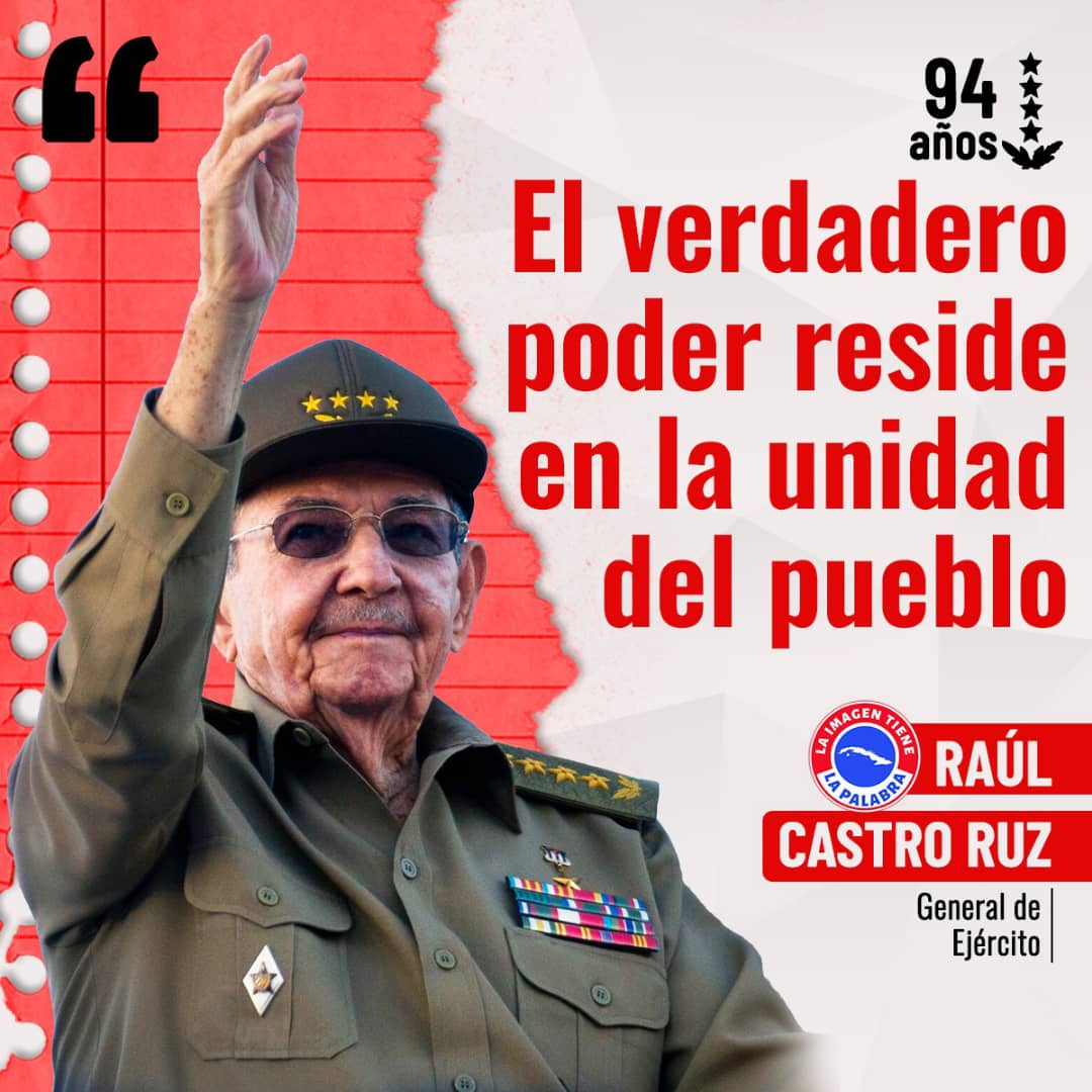 #RaúlEsRaúl 🇨🇺