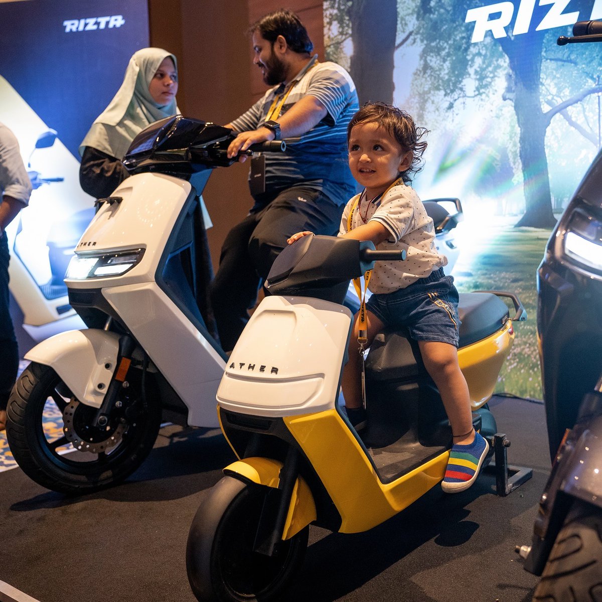 We launched Rizta, our first family scooter, during Community Day last year. The idea was simple - build something that actually works for Indian families. Big seat, big boot, super comfortable ride. Add in safety and the right tech.Nothing flashy. Just useful where it really