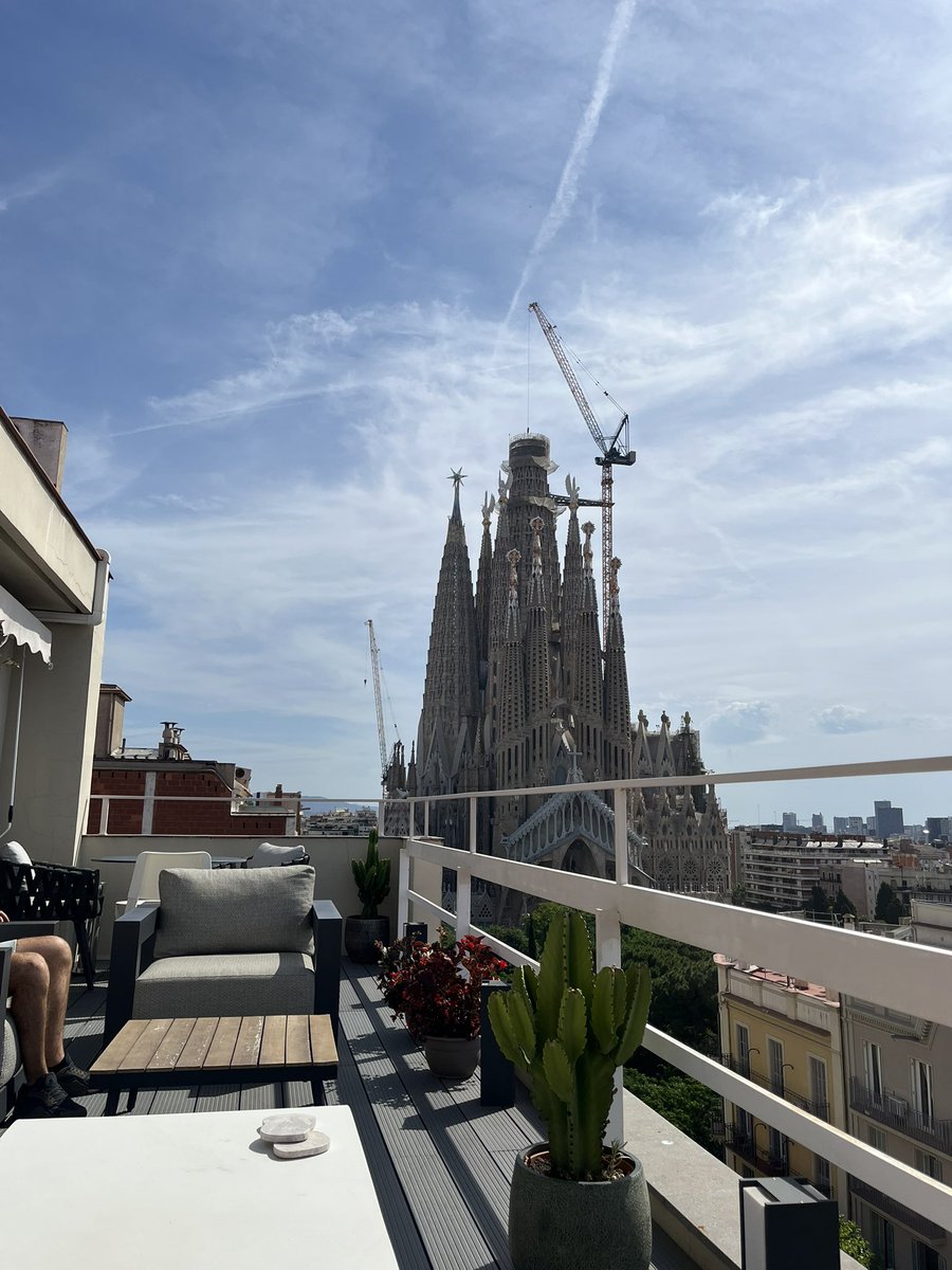The view from <a href="/class_lambda/">LambdaClass</a> office in Barcelona is insane