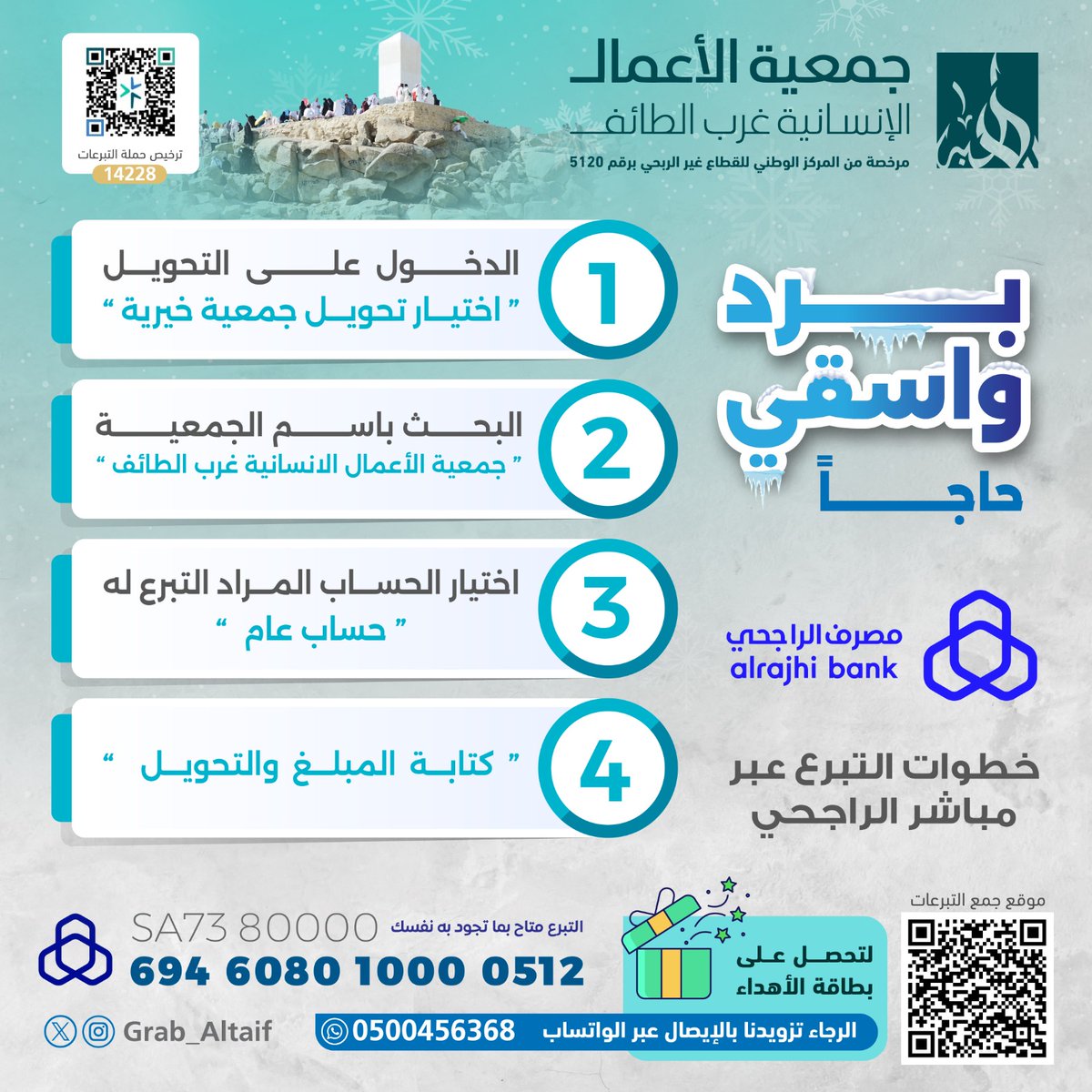 جمعيه الأعمال الإنسانية بغرب الطائف tweet media