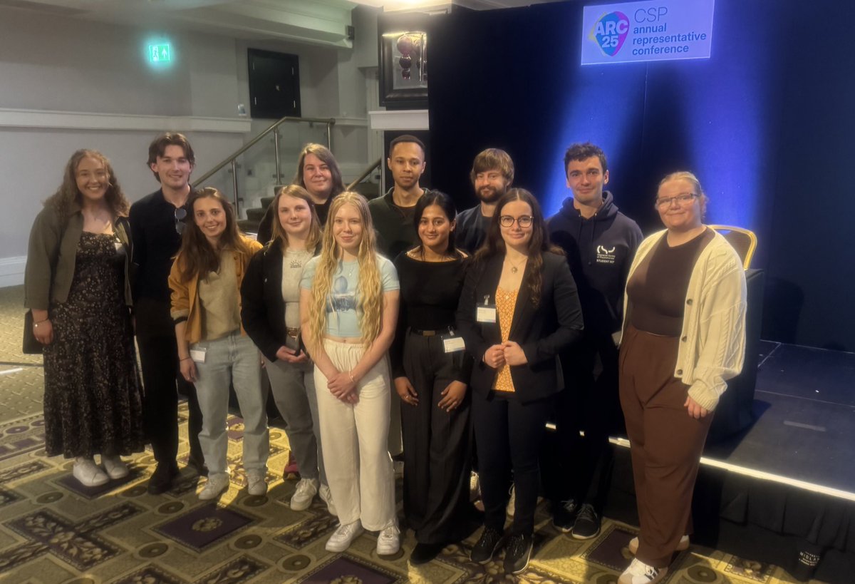 CSP Students (@thecspstudents) on Twitter photo Your <a href="/thecsp/">Chartered Society of Physiotherapy (CSP)</a> student delegation ready to represent the student voice at #CSPARC25 Your <a href="/thecsp/">Chartered Society of Physiotherapy (CSP)</a> student delegation ready to represent the student voice at #CSPARC25