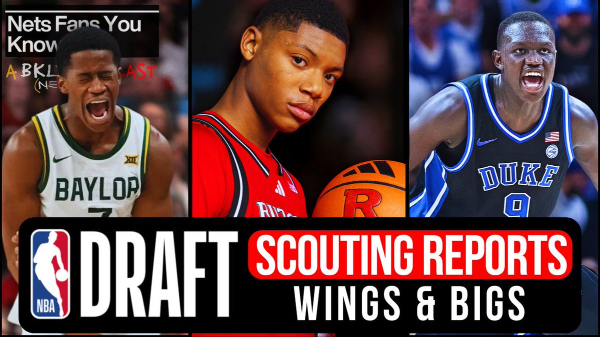 🚨NEW EPISODE🚨

⚪️'25 NBA DRAFT PREVIEW (WINGS &amp; BIGS)
⚫️GUEST: <a href="/bjpf_/">ben pfeifer</a> (<a href="/SwishTheory/">Swish Theory</a> <a href="/bbinsidersnews/">Basketball Insiders</a>)
🏀TOPICS: SCOUTING REPORTS (ACE BAILEY, VJ EDGECOMBE, DERIK QUEEN, KON KUNEPPEL, KHAMAN MALUACH), PREDICTIONS, NETS &amp; MORE! Part of <a href="/NetsKingdomAJ/">NetsKingdom 👑🗽</a> 

📺: youtu.be/9KLEDf-D0aM