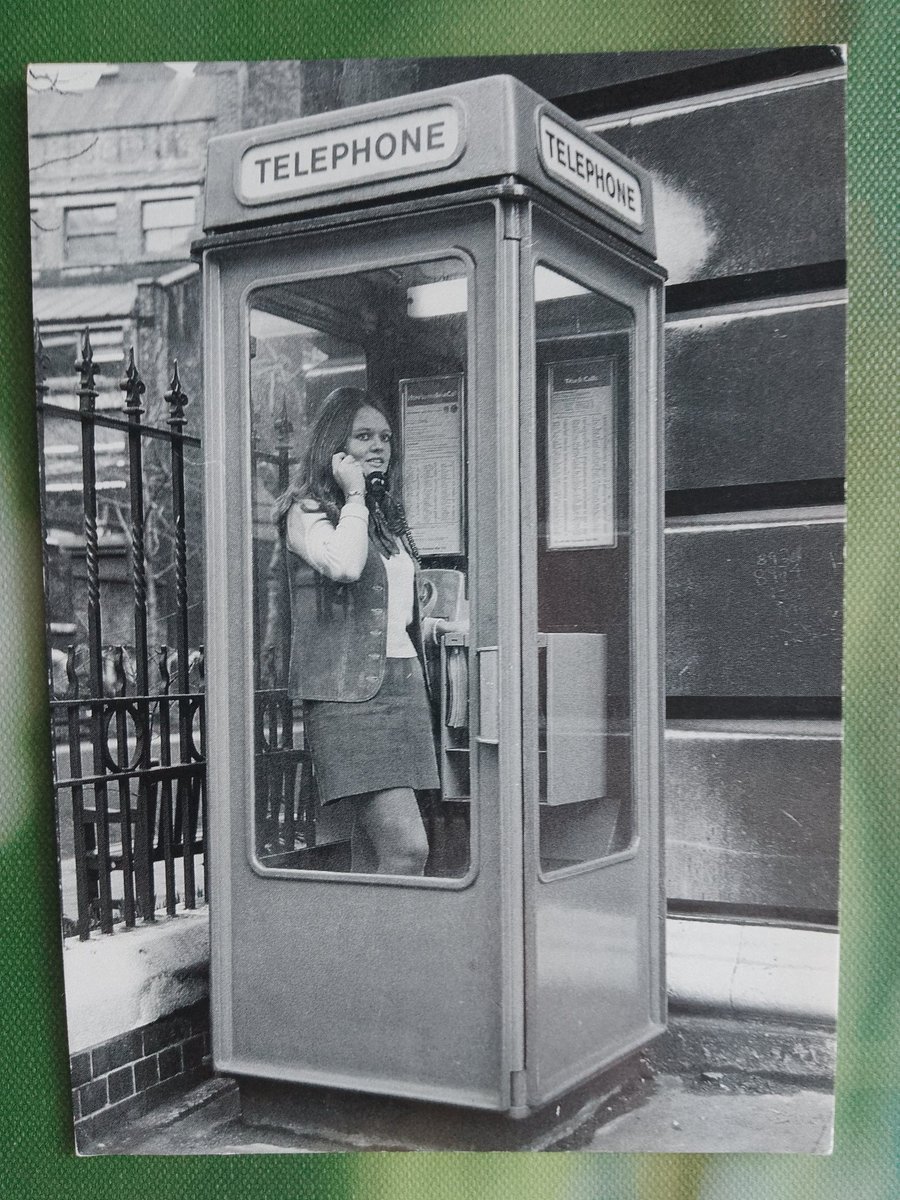 TrishWh56727941's tweet photo. #collectingpostcards
BT London postcard for Telecom Technology Showcase.
Telephone box (1968)
with toughened glass to discourage vandalism.
#telephoneboxTuesday https://t.co/H0AFFkJA8M