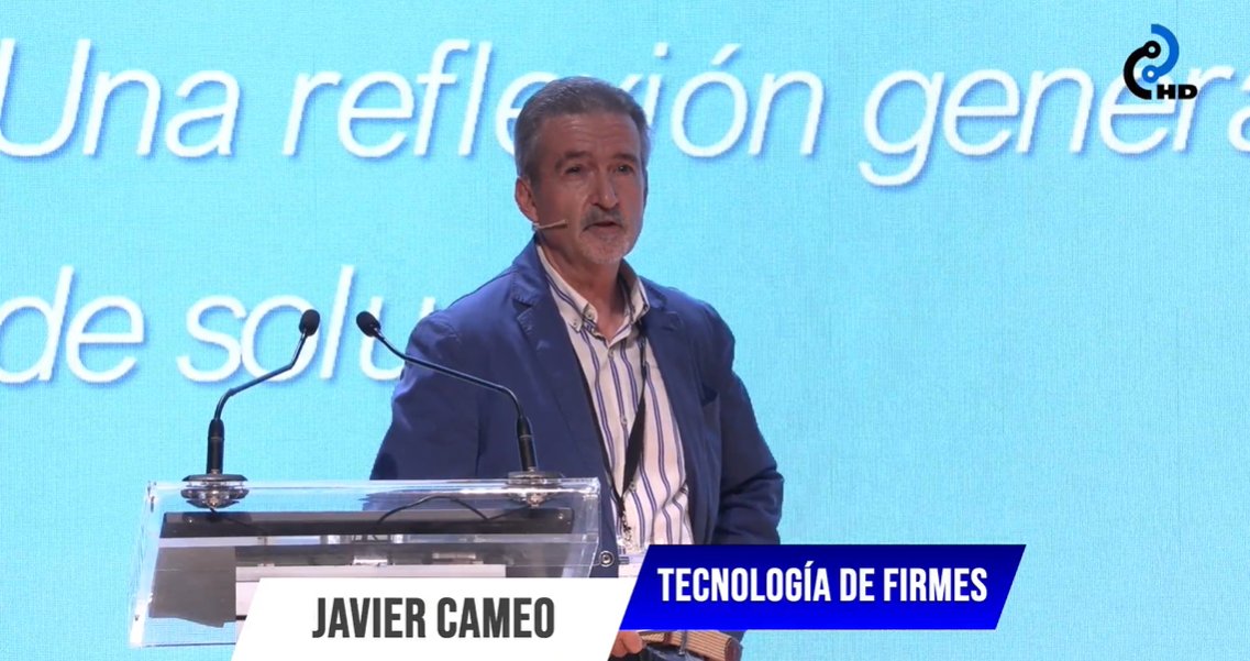 Javier Cameo, consejero de @tecnofirmes, participa en la #XIVJornadaTécnicaAsefma planteando "soluciones alternativas" para la técnica de la reutilización de firmes

👆 "No se han escatimado esfuerzos en la búsqueda de procedimientos de reutilización de RA"