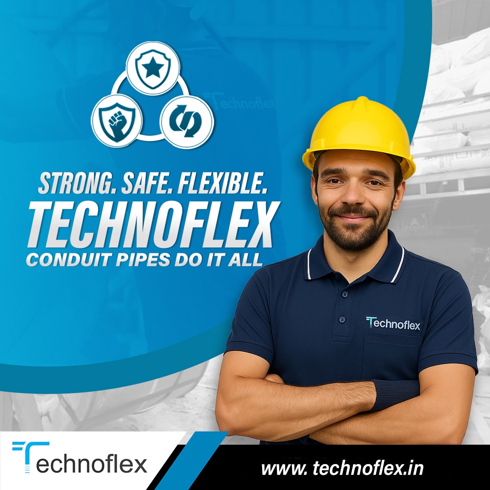 technoflexsteel's tweet image. ✨ At Technoflex Steel India Pvt Ltd, we specialize in professional electrical wiring installation that ensures safety, efficiency, and long-term reliability. 🚀

For More Info Call on 087706 08670
website - Technoflex.in

#TechnoflexSteel #flexibleconduit #rigidconduit