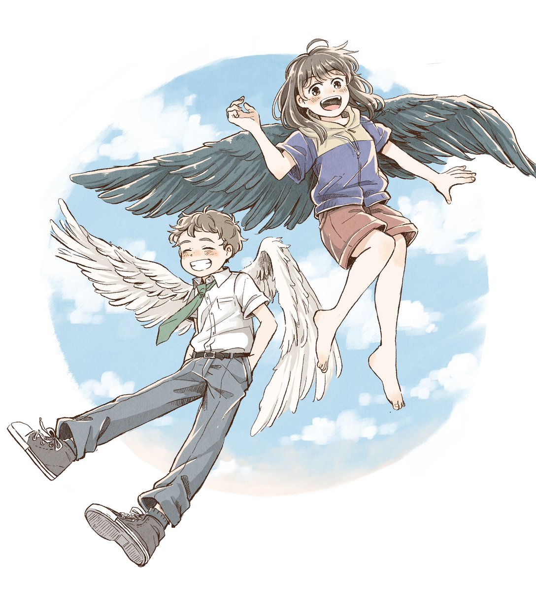 既刊の子たち！　#創作　#oc