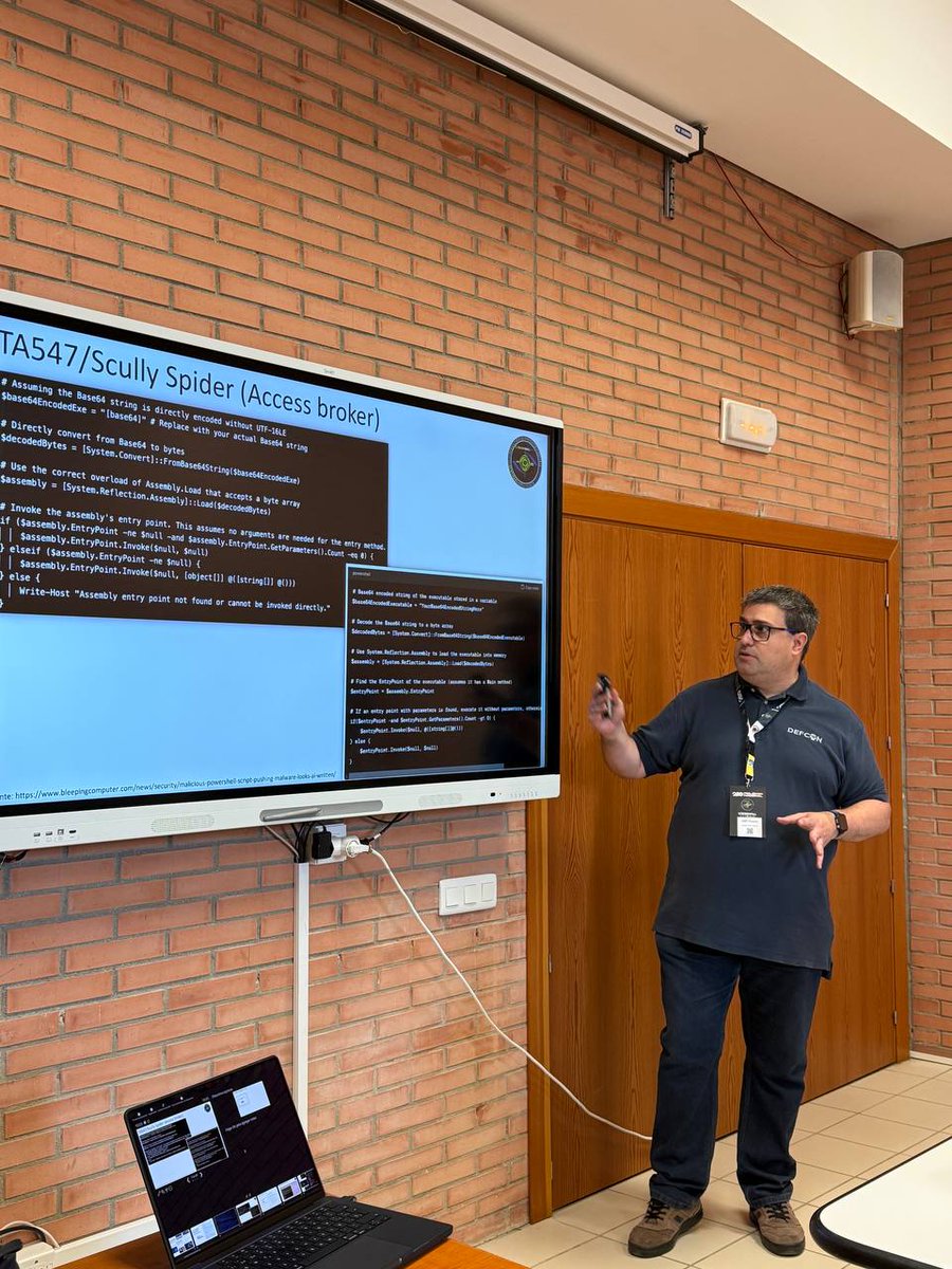 Josep Albors (@josepalbors) on Twitter photo Volvemos a #C1b3rwall, donde la <a href="/policia/">Policía Nacional</a> nos acoge en su casa un año más.
Muy contento de poder presentar nuestras investigaciones relacionadas con el uso de la IA por parte de los delincuentes y como aprender a reconocerlas para protegernos. Volvemos a #C1b3rwall, donde la <a href="/policia/">Policía Nacional</a> nos acoge en su casa un año más.
Muy contento de poder presentar nuestras investigaciones relacionadas con el uso de la IA por parte de los delincuentes y como aprender a reconocerlas para protegernos.