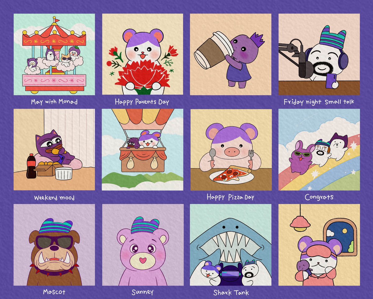 SEONG.MON (@seong_1027) on Twitter photo My Monad Art Work in May
<a href="/monad_xyz/">Monad ⨀</a> <a href="/koreanads/">Koreanads 🇰🇷 (evm/acc) ⨀</a> <a href="/pipeline_xyz/">The Pipeline</a>
I looked back on May when I had a great time
I wish all the best in June too🙏🏻💜 My Monad Art Work in May
<a href="/monad_xyz/">Monad ⨀</a> <a href="/koreanads/">Koreanads 🇰🇷 (evm/acc) ⨀</a> <a href="/pipeline_xyz/">The Pipeline</a>
I looked back on May when I had a great time
I wish all the best in June too🙏🏻💜