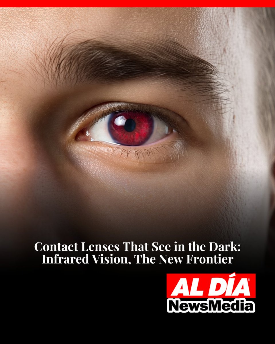 ALDIANews's tweet image. #ALDÍAWellness l: 👁️ Contact lenses that see the unseen! Scientists unlock infrared vision for humans 🔥🔬aldianews.com/en/wellness/in… 
 #Futures #InfraredVision #ScienceBreakthrough #innovationandcreativity  #TrendingNow