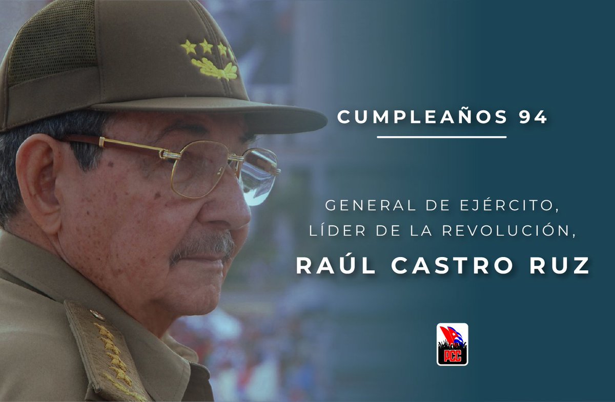 Extraordinario revolucionario, consagrado a #Cuba y su pueblo. 

#RaúlEsRaúl
