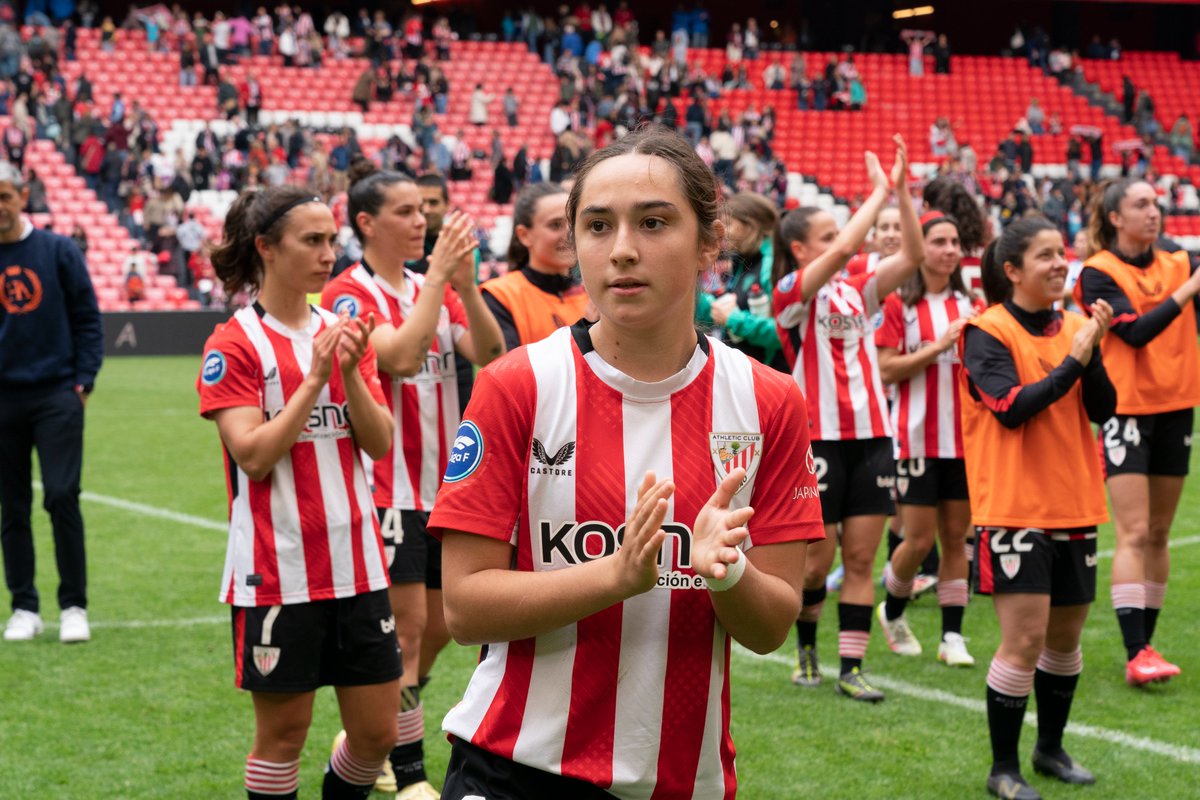 Athletic Club (@athleticclubfem) on Twitter photo 📋 Daniela Agote, convocada por la <a href="/SEFutbolFem/">Selección Española Femenina de Fútbol</a> sub-19 para disputar el Campeonato de Europa que se disputará en Polonia del 15 al 27 de junio.
Además, nuestras canteranas Elene Gurtubay y Ziara Vega, como jugadora reserva, entran en la lista.
#AthleticClubFem 🦁 📋 Daniela Agote, convocada por la <a href="/SEFutbolFem/">Selección Española Femenina de Fútbol</a> sub-19 para disputar el Campeonato de Europa que se disputará en Polonia del 15 al 27 de junio.
Además, nuestras canteranas Elene Gurtubay y Ziara Vega, como jugadora reserva, entran en la lista.
#AthleticClubFem 🦁