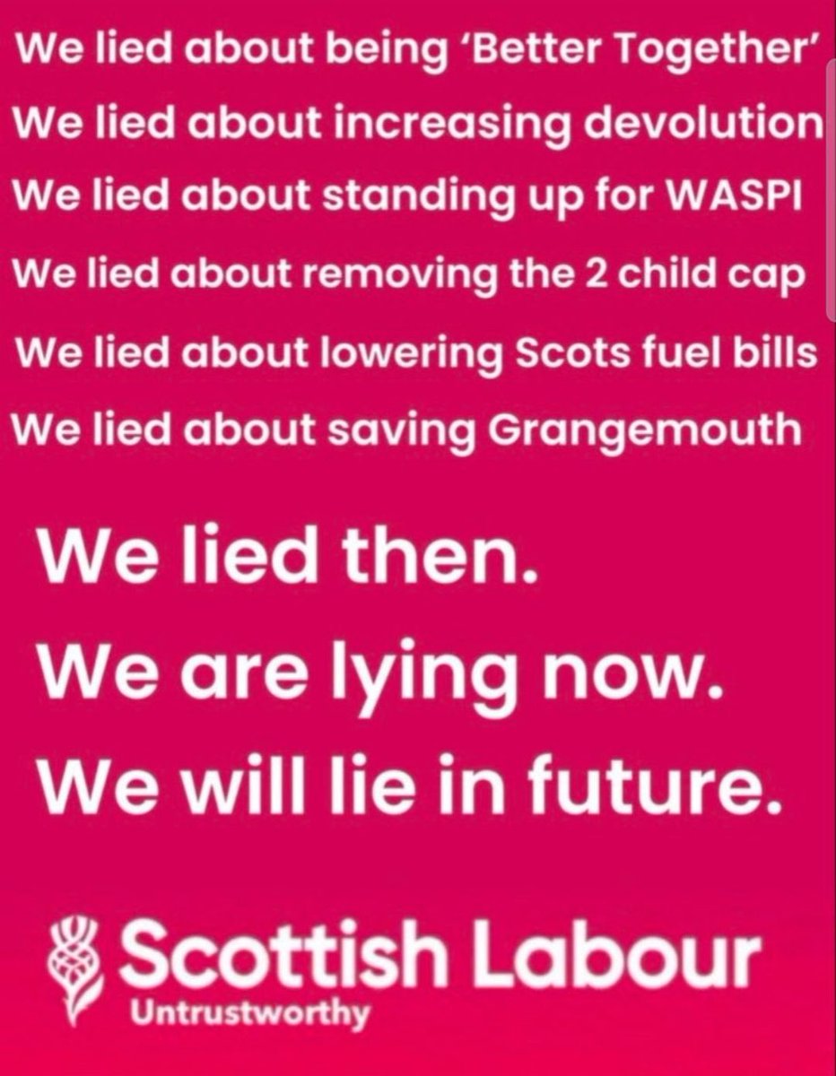 Syd the Squid🏴 Set Scotland Free (@d4444syd) on Twitter photo <a href="/michaeljmarra/">Michael Marra MSP</a> I’m not an SNP supporter Michael but, I’d rather vote SNP than vote for THE RED TORY PARTY. At least the SNP speaks Scotland.
What does the RED TORY LABOUR PARTY DO,
TELLS LIES, LIES, and LIES AGAIN <a href="/michaeljmarra/">Michael Marra MSP</a> I’m not an SNP supporter Michael but, I’d rather vote SNP than vote for THE RED TORY PARTY. At least the SNP speaks Scotland.
What does the RED TORY LABOUR PARTY DO,
TELLS LIES, LIES, and LIES AGAIN