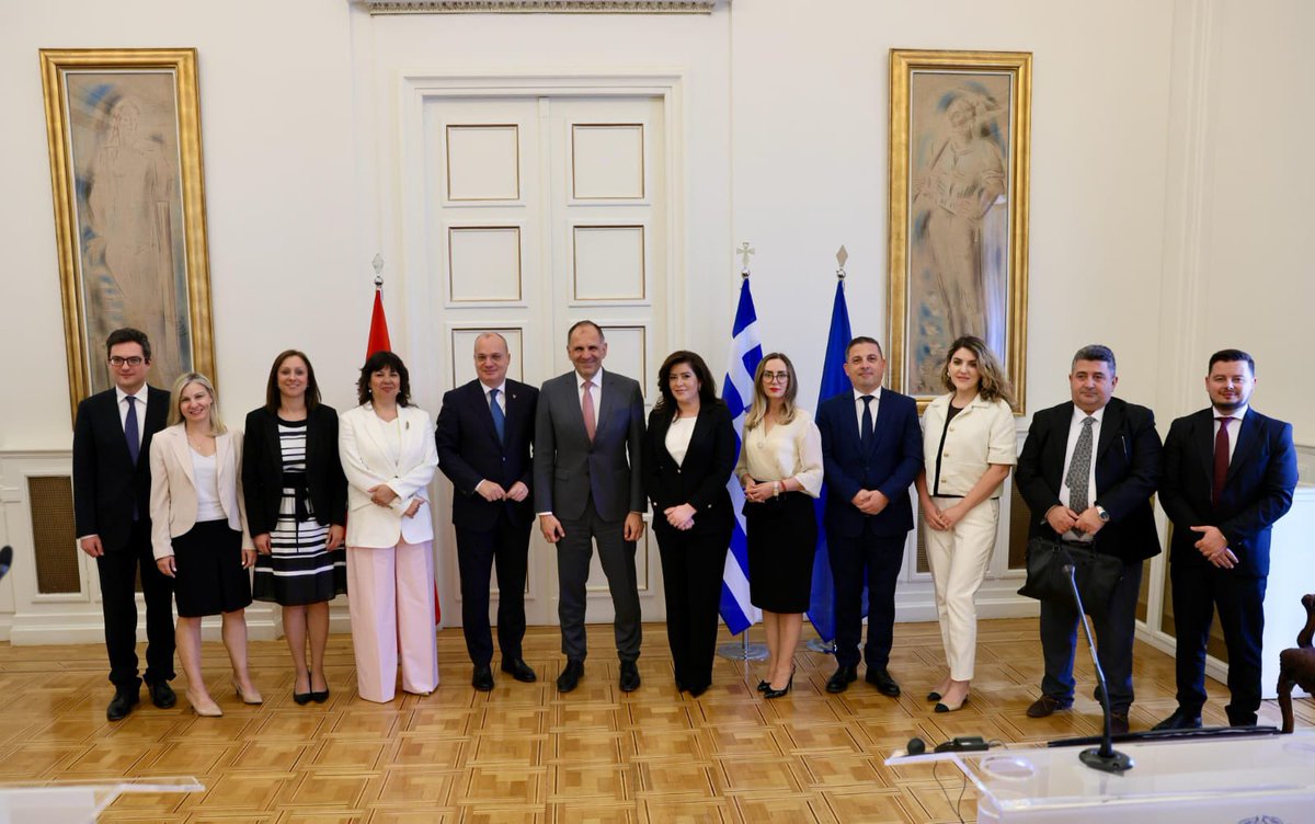 Thank you, dear Georgios, for the warm welcome during my official visit to Greece.

Our discussion was candid and forward-looking, reaffirming our shared commitment to advancing bilateral relations based on mutual respect, strategic alignment, and constructive dialogue. Our ties