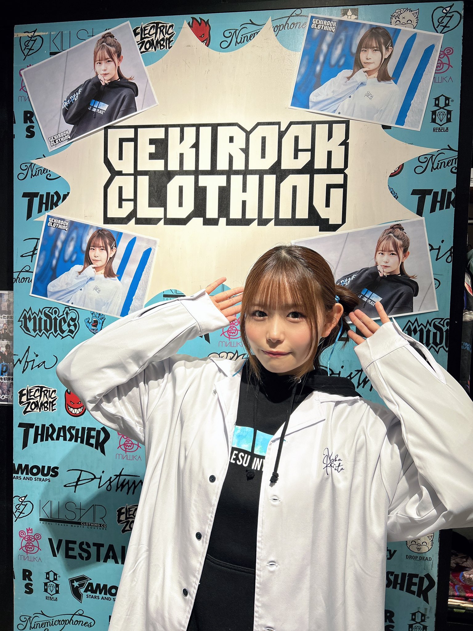 小日向美香×GEKIROCK CLOTHING 直筆サイン入りブロマイド 小日向美香 on X: 