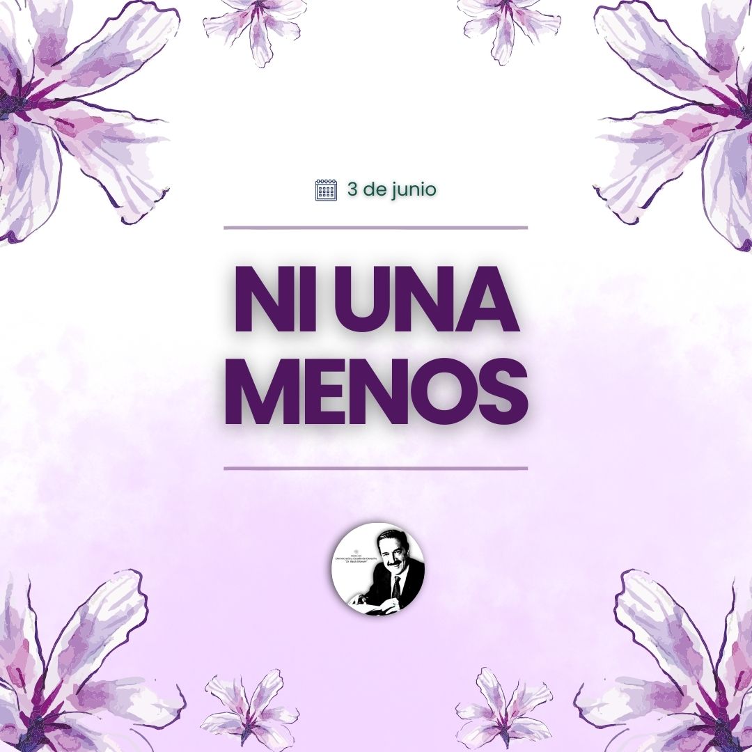 El 3 de junio se ha convertido en un día de lucha y movilización contra la violencia de género. 

Aún queda mucho por hacer para garantizar una vida libre de violencias. La exigencia de justicia, prevención y políticas públicas efectivas sigue siendo urgente.

#NiUnaMenos