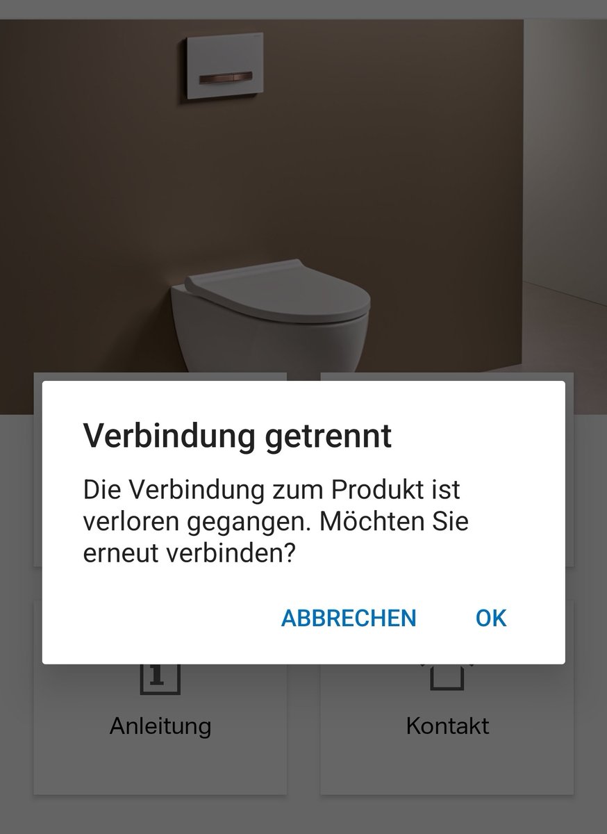 Digga, ich muss die Firmware meiner fucking Toilette updaten und es bugged. Was zum Fick is going on? Ich wusste nicht mal das, dass Ding überhaupt was rafft. Kranke Welt.
