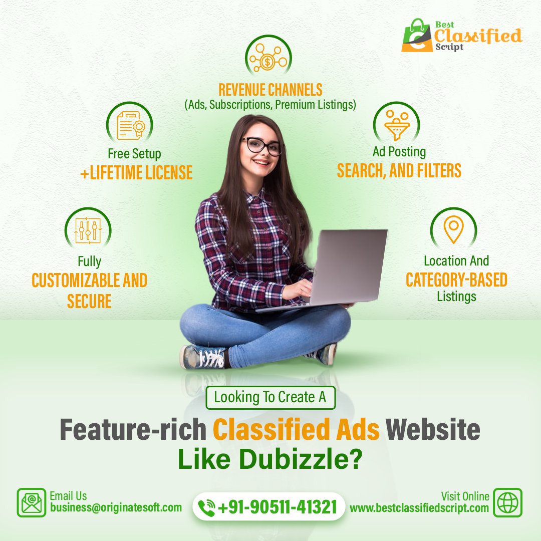 buyclassified's tweet image. 🚀 Want to build a #ClassifiedAds Website like Dubizzle?
Get started with a feature-rich, fully customizable, and secure script that includes:
Start your online classifieds platform today with #BestClassifiedScript! 🖥️
🌐 Visit: bestclassifiedscript.com
