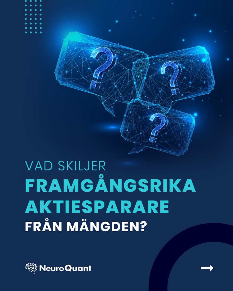 NeuroQuantNQ's tweet image. Din portfölj förtjänar bättre beslut. Så här tar du dem.
Smart investering börjar med strukturerad insikt.
#Finanstwitter #fintwitt #NeuroQuant