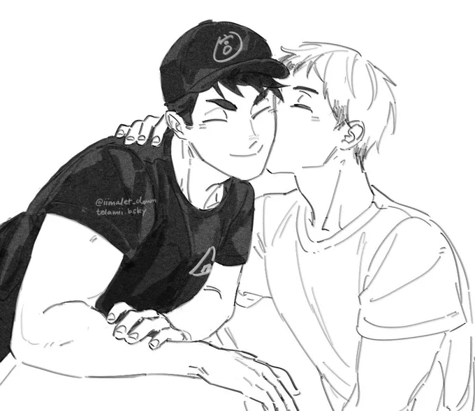 a quick little osakita doodle 