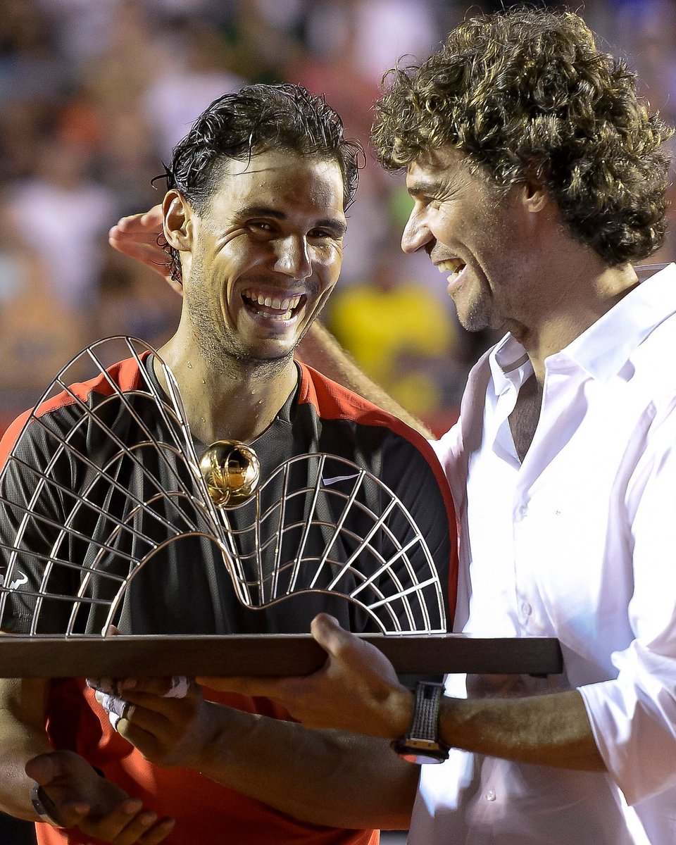 O Rei do Saibro só poderia fazer aniversário nesta época, não é mesmo? Parabéns, Rafael Nadal! 👑🐂🇪🇸

📸: Buda Mendes/Getty Images