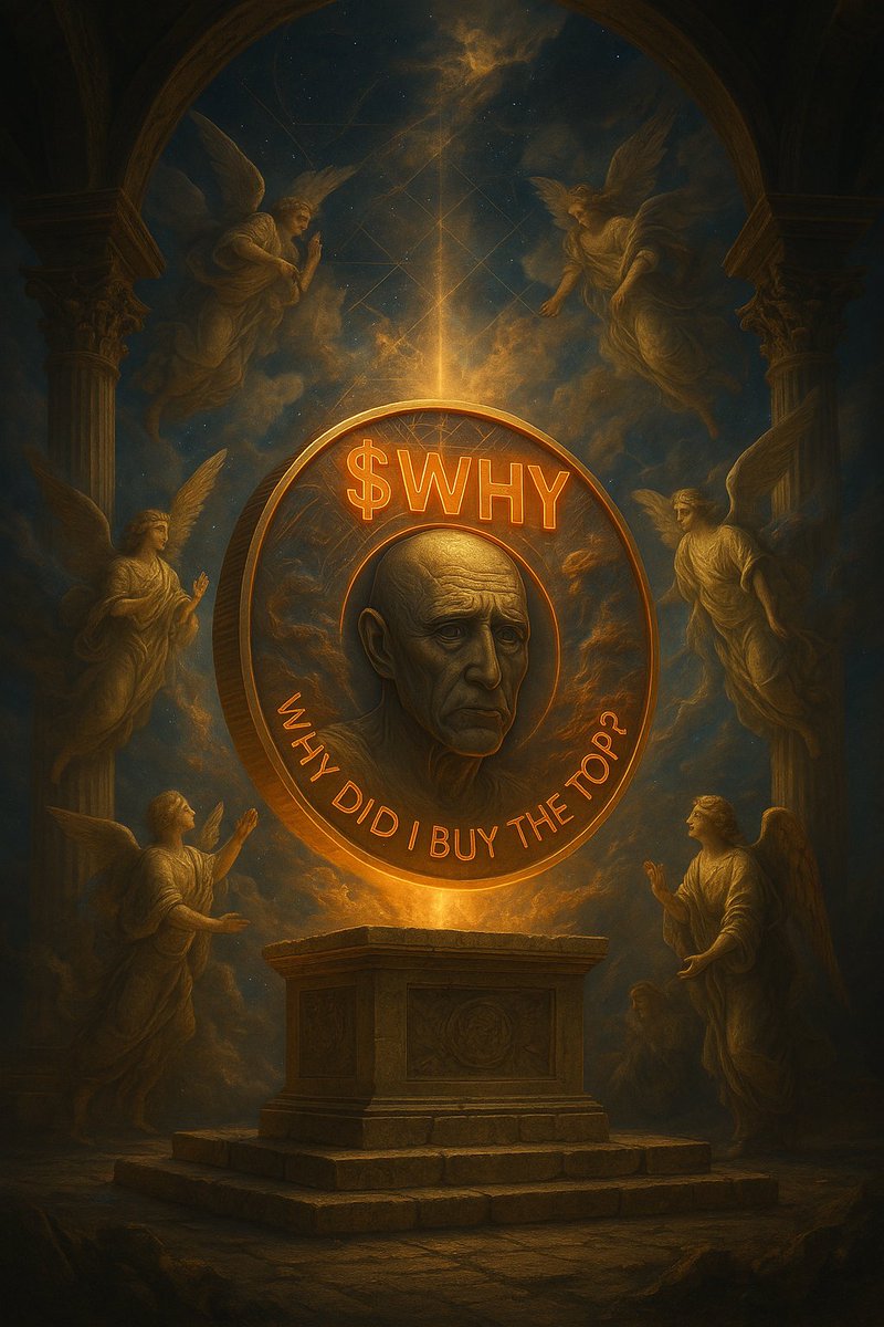 Awaken the Revolution with $WHY

Dive into the fusion of timeless artistry and futuristic boldness. Our $WHY coin emerges as a divine spark, lighting the way for a new era of crypto enlightenment.

#CryptoRenaissance   #AwakenTheWHY #DefyTheOrdinary  #Fomoin #memecoins